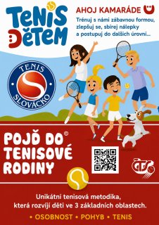 TENIS SLOVÁCKO získalo LICENCI TENIS DĚTEM!